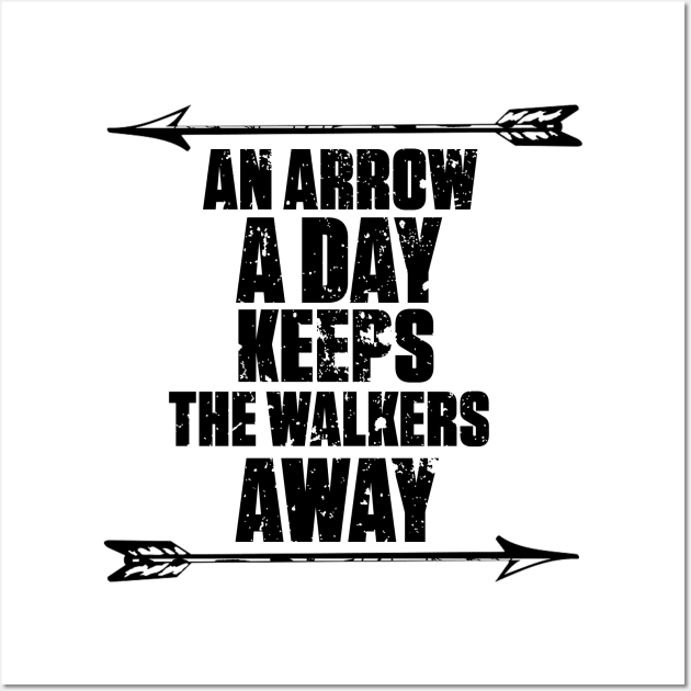 An Arrow A Day Wall Art by geeklyshirts